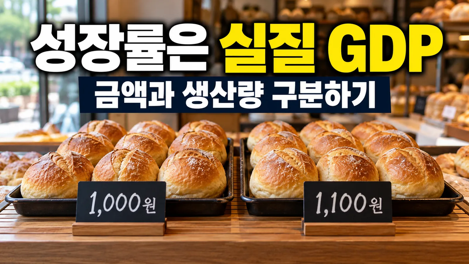 명목 GDP와 실질 GDP, 경제성장률은 무엇을 봐야 할까
