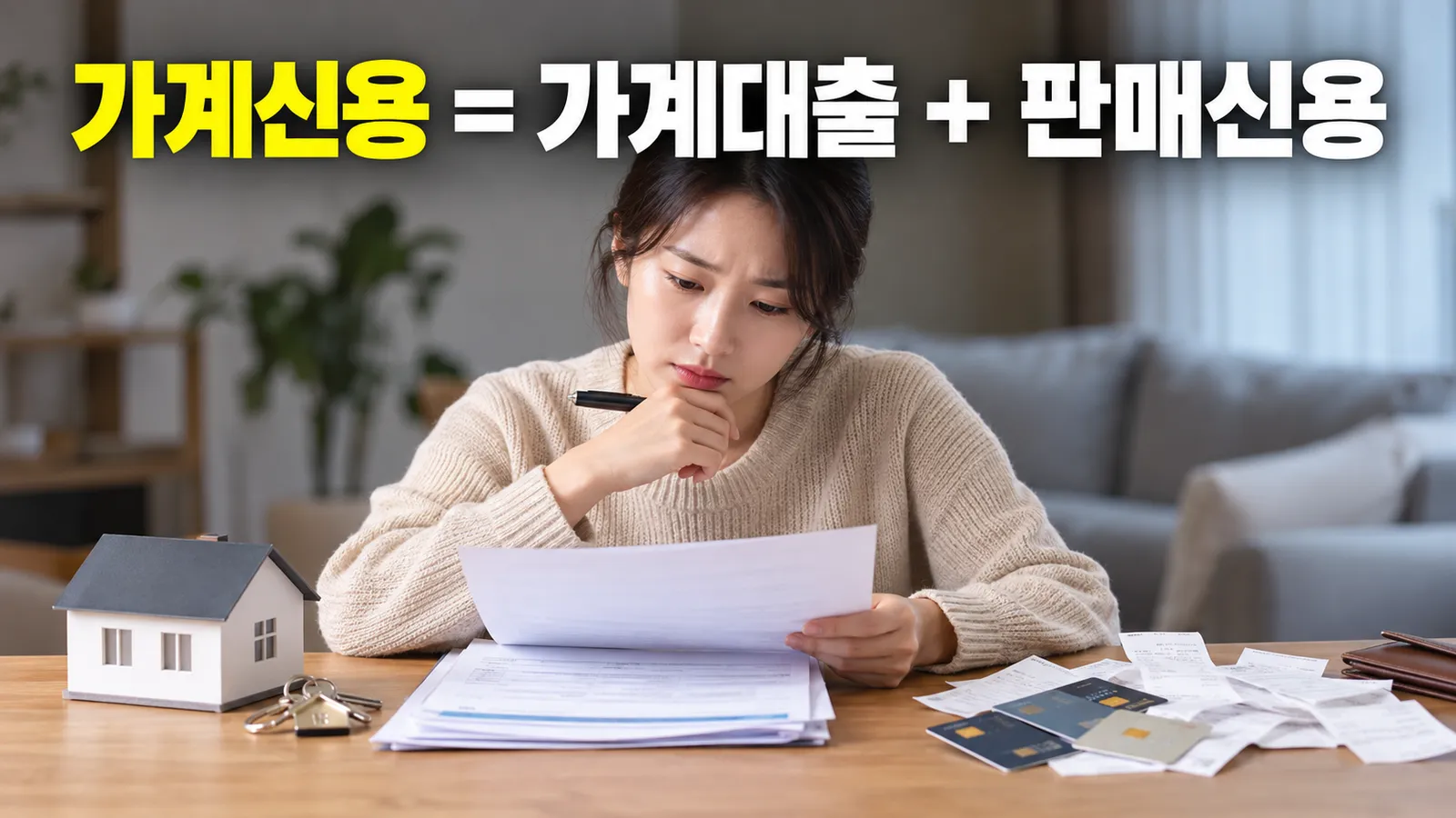 가계신용과 가계대출, 같은 부채 통계가 아닌 이유